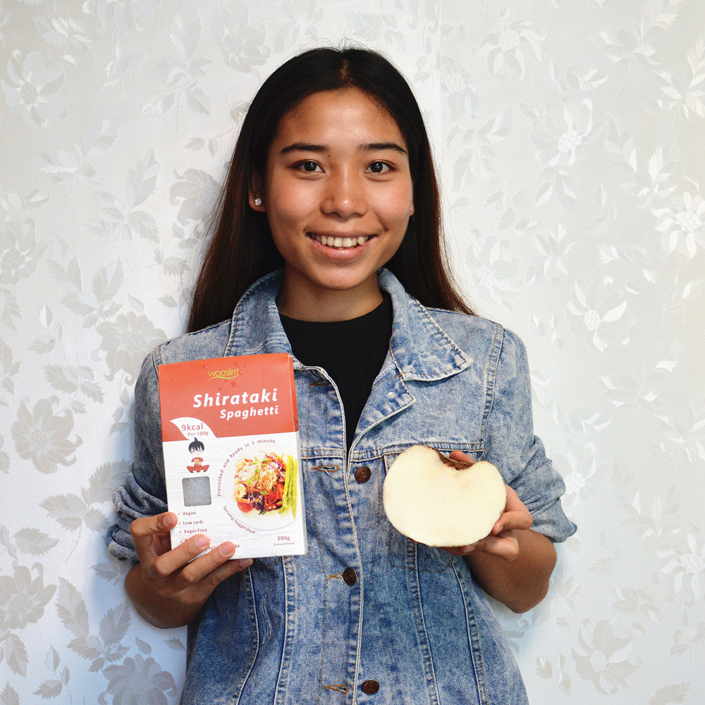 Запах Бесплатный мгновенный стиль Konjac лапша Shirataki лапша диета Halal Foods