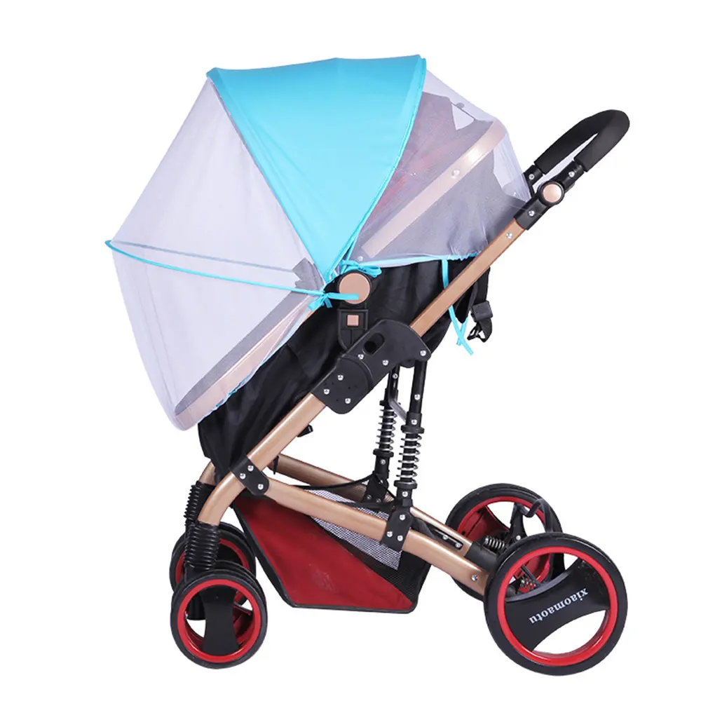 portable baby outdoor pop up transparent stroller mosquito net