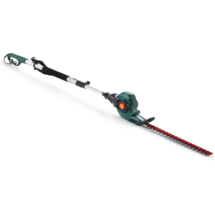 EAST 450w electric long reach telescopic handle hedge trimmer power tools