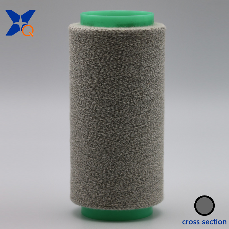 Кондукционная углеродная волокна 20D twist с Ne32/1ply 100% хлопчатобумажной пряжи для электростатического разряда форма ESD-XT11460