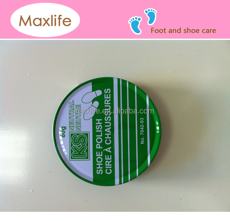 80g solid shoe wax,solid shoe cream polish,shoe balm