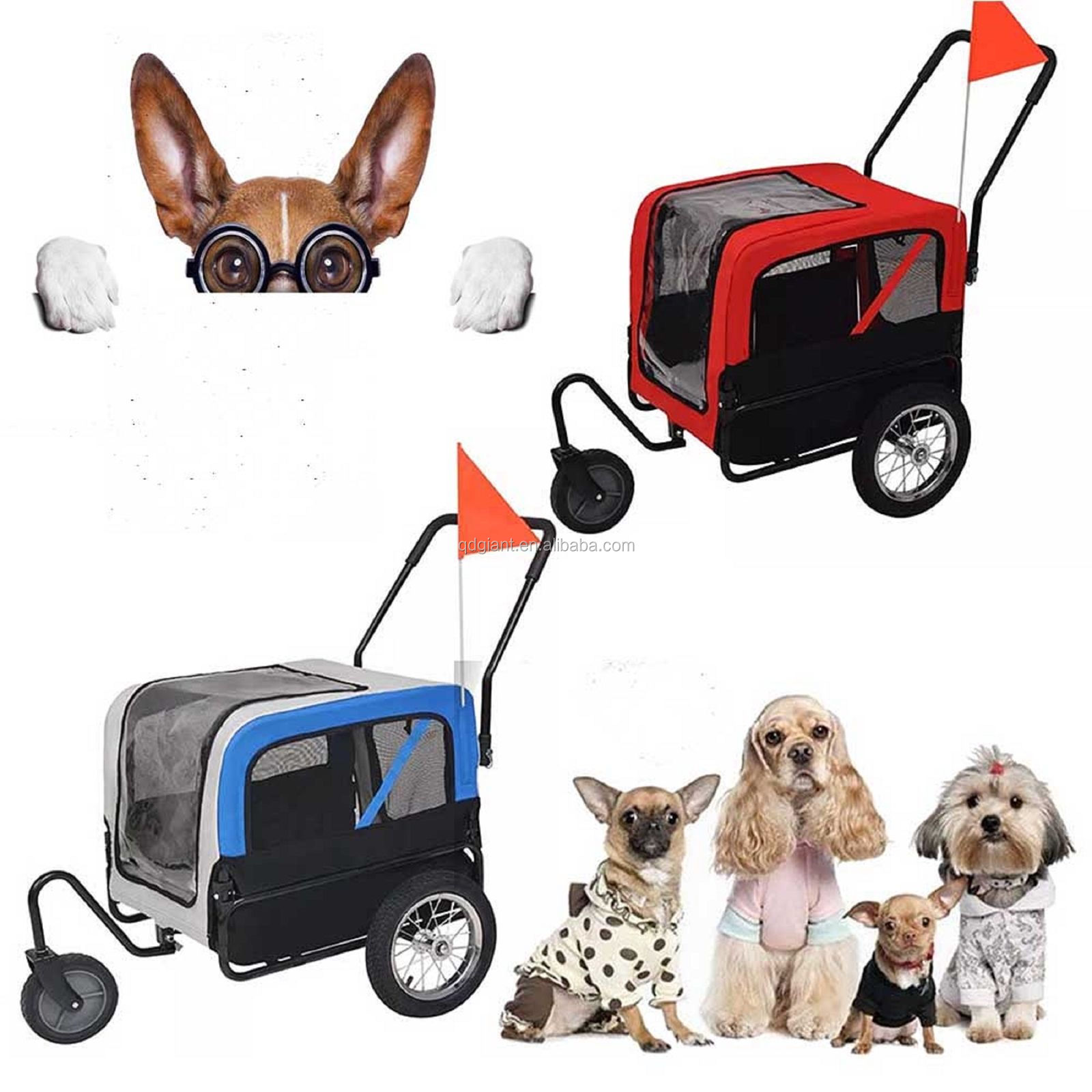 Stroller Carrier Cycle Luggage Folding Jogger Pet Bike Trailer