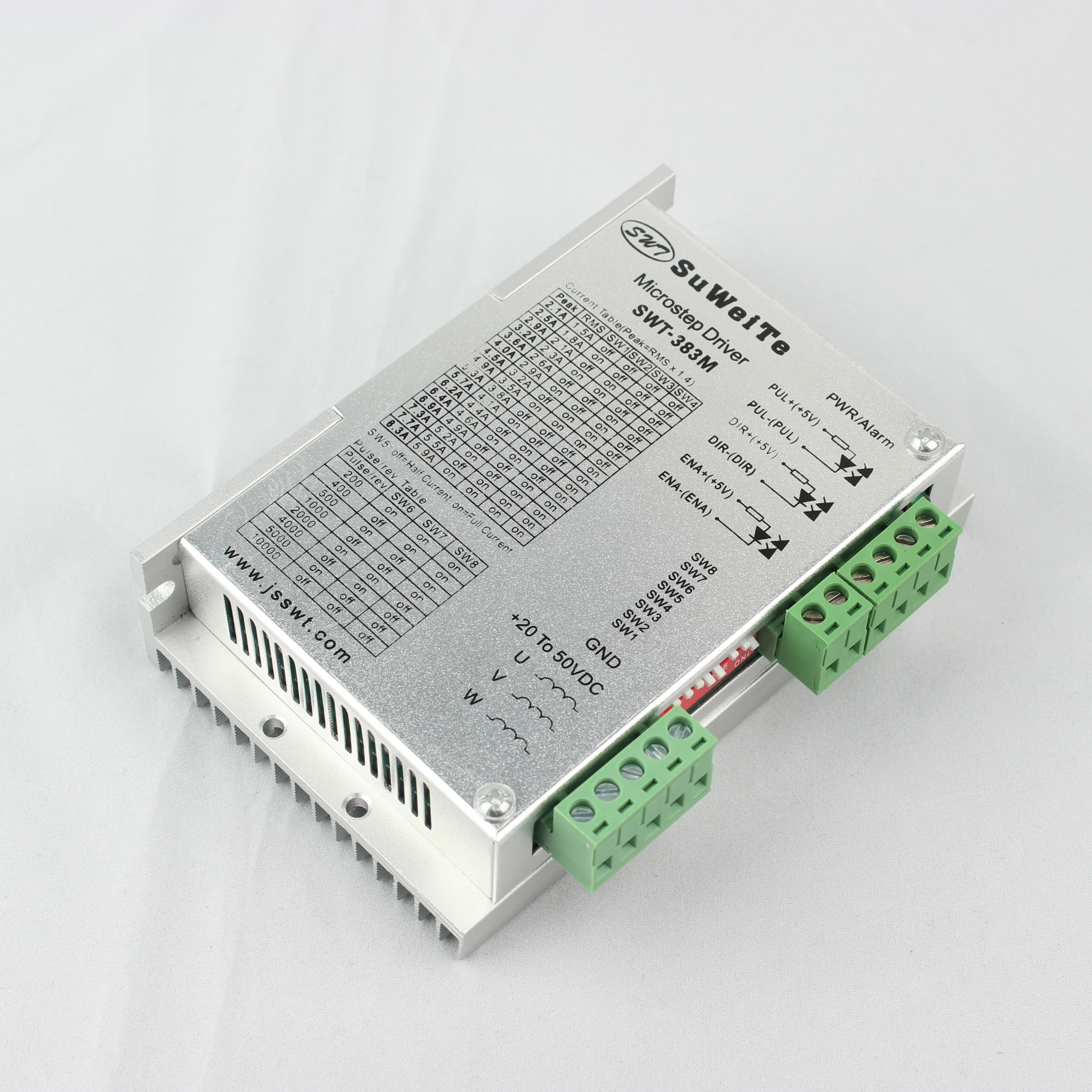 SWT-383m 36V 3 фазы Драйвер шагового двигателя для ЧПУ NEMA17, 23, 24 и 34 шагового двигателя для плазменной резки