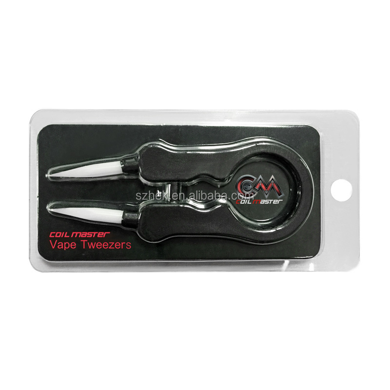 100% Оригинальный Пинцет Coil Master Vape, многофункциональный керамический Пинцет для восстановления катушки RDA, пинцет для вейпа