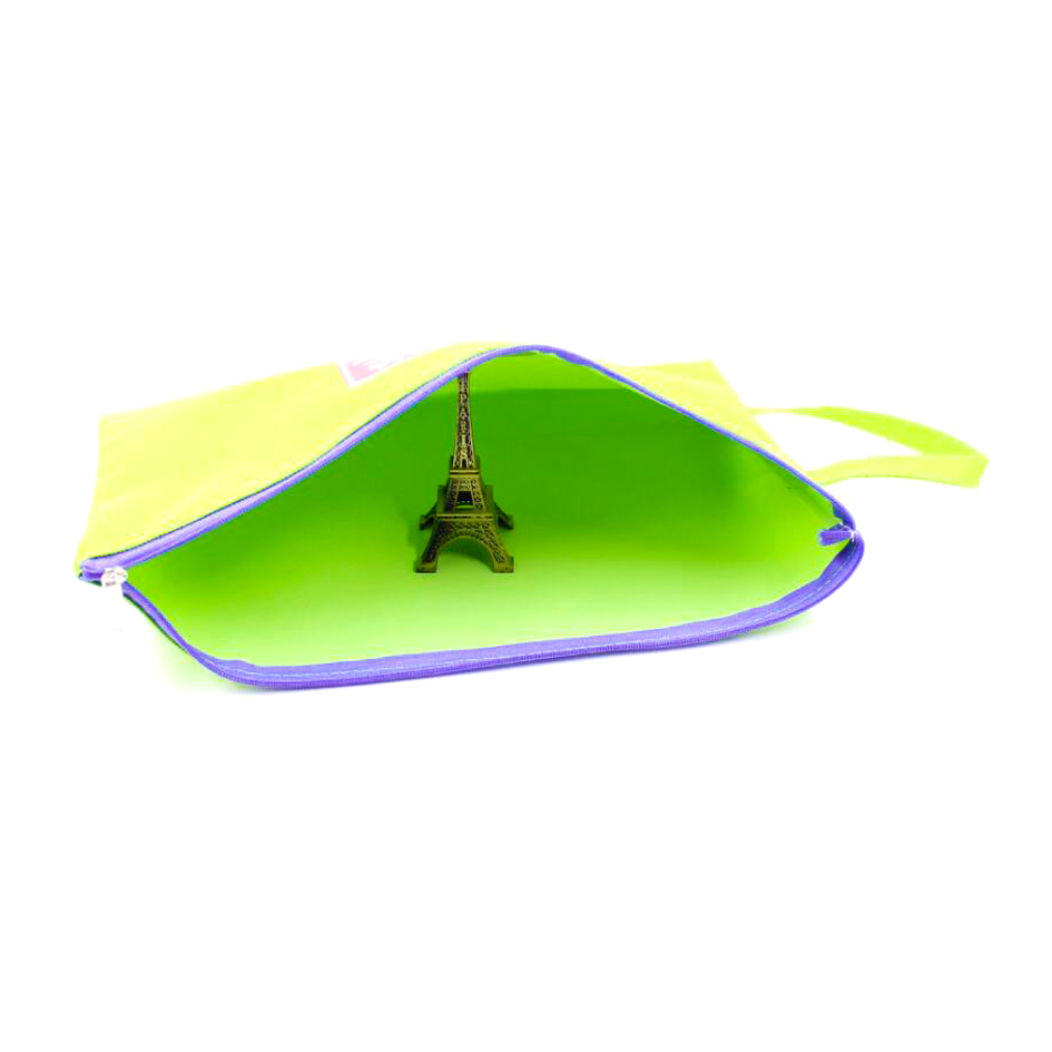 Waterproof A4 File Folder Bag Customized Zipper Polyester Document Bag