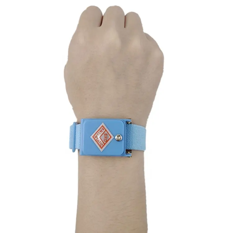 Best Wireless Anti Static Blue Electricity Discharge Esd Bracelet Wrist Strap In Stores