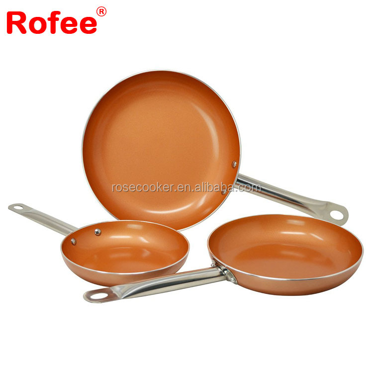 3pcs non stick fry pan cooking pot cookware set