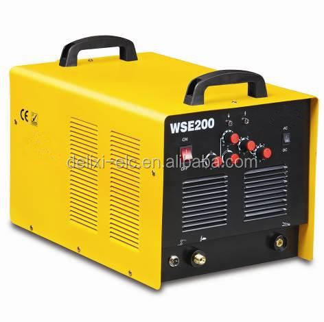Инвертор Delixi WSE200, сварочный аппарат постоянного и переменного тока, сварочный аппарат, алюминиевый сварочный аппарат