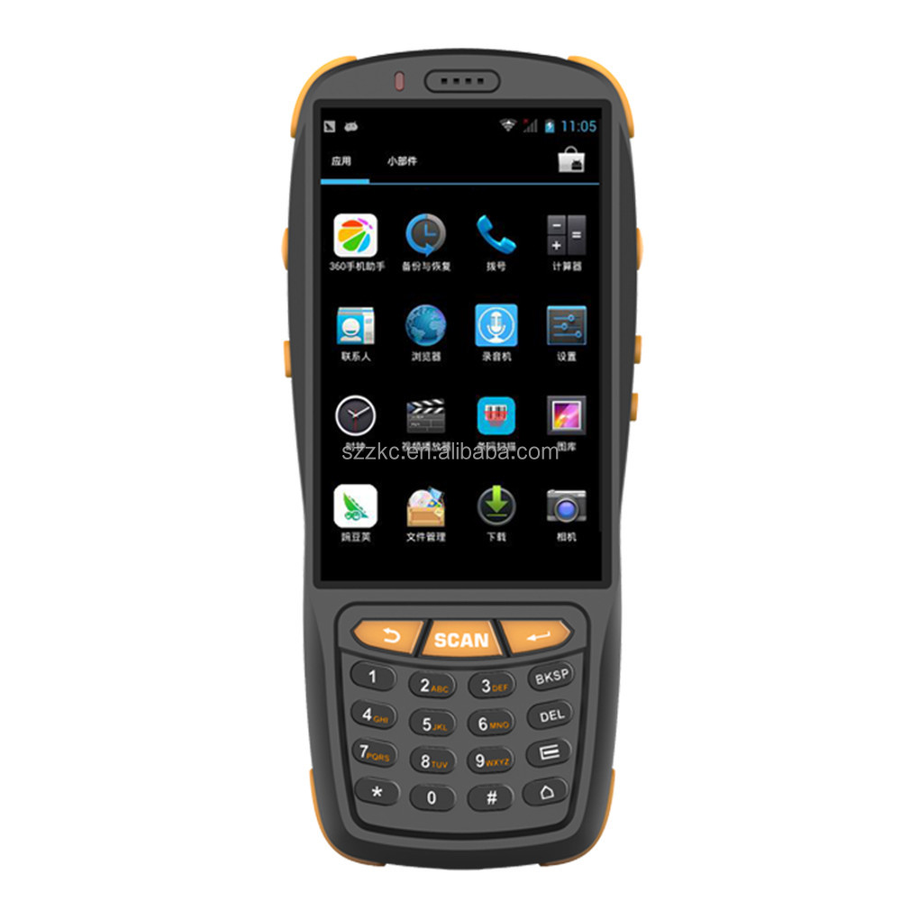 ZKC PDA3503 3G 4G NFC RFID программируемый Android 7,1 прочный сканер штрих-кода CMOS терминал
