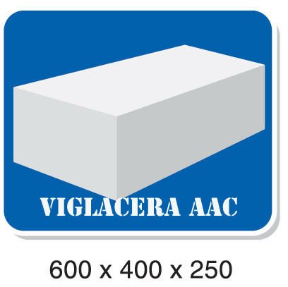 Автоклавного газобетона блока-viglacera-600x400x250