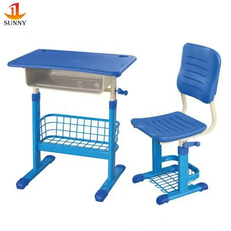 Promotional Educational Plastic Student Chairs Table
