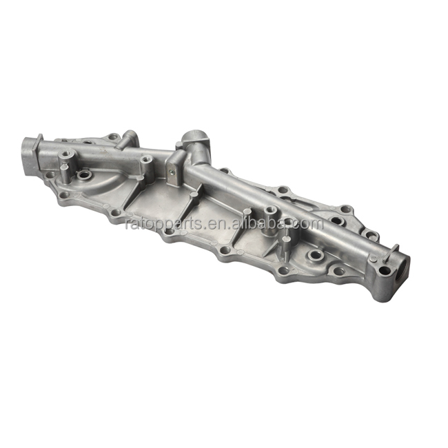 High quality Chinese Factory 8DC9 engine oil cooler bottom cover OEM ME090466 for excavator truck auto car diesel engine parts