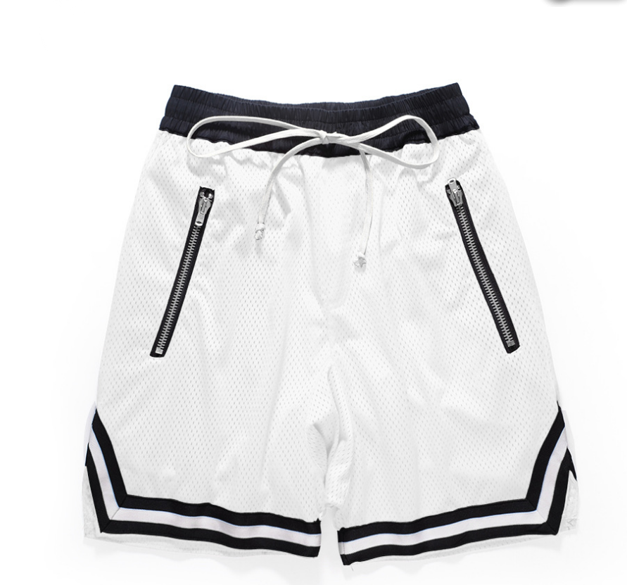 High Quality fashion custom stylish sexy high street zipper pocket style gym sport athletic boxer basketball Shorts for mens