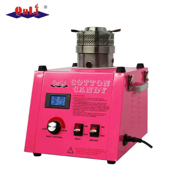 Commercial quality digital professional cotton candy floss machine