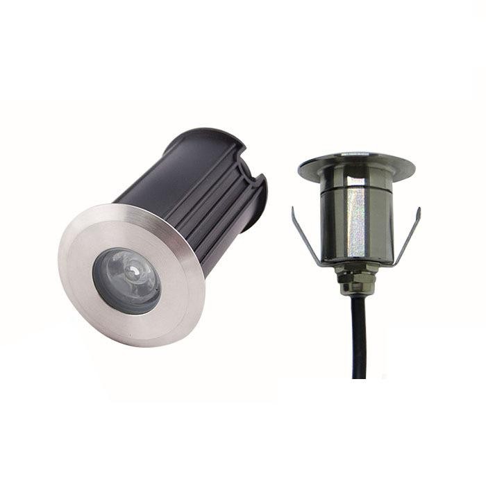 Swimming pool high bright white rgb full color waterproof 1w 3 watt mini garden underwater led spot pool light