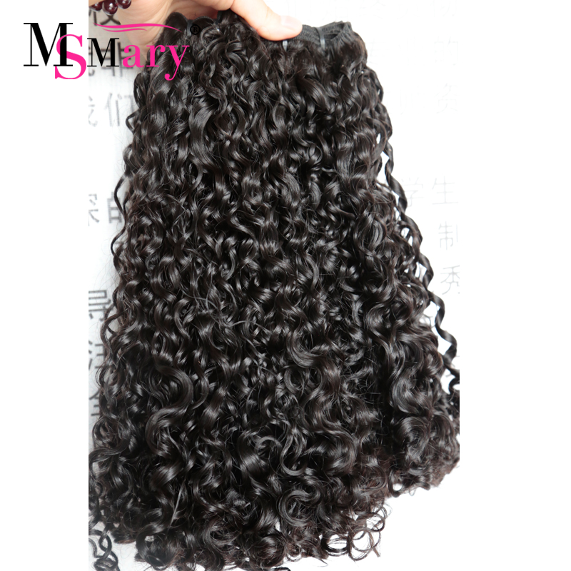 Прямые поставки с фабрики класс 12А двойной нарисованной девственницы Pixie Curl Funmi Hair