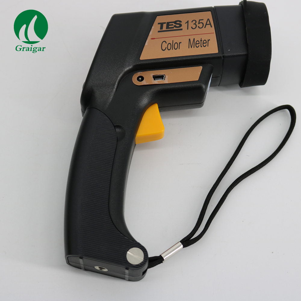 TES-135A метра цвета цвет анализатор Измеритель освещенности (ЖК-дисплей)