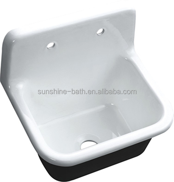 SW-4013 OEM ODM фабрика фарфоровая эмалированная чугунная раковина для ванной