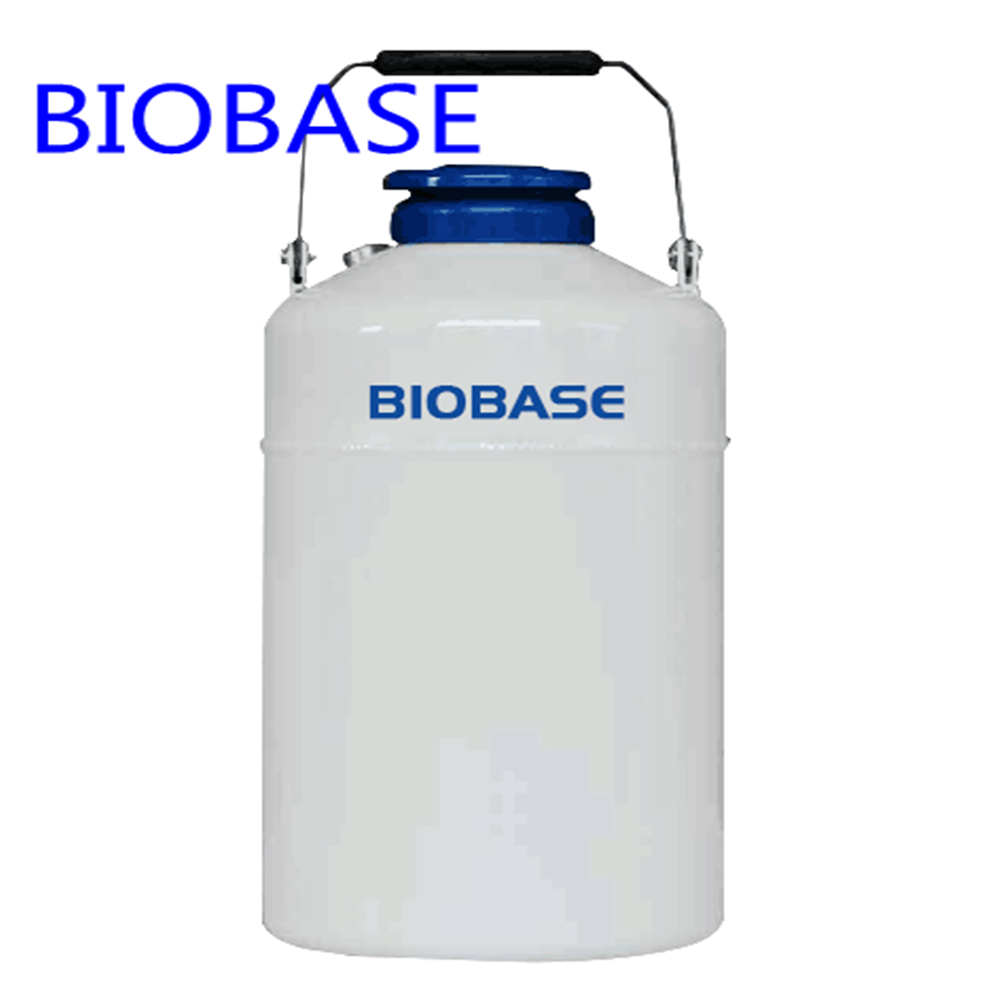 BIOBASE High-strength Aluminium Alloy Liquid Nitrogen Dry Shipper Medical Cryogenic Equipments