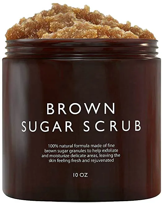Private Label Free Samples Exfoliating Skin Care Pure Brown Sugar Body Scrub