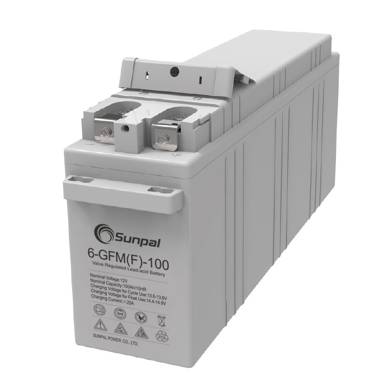 Sunpal солнечная батарея Front Terminal AGM GEL VRLA аккумуляторные батареи 12V 100AH 150AH 200AH по европейскому стандарту