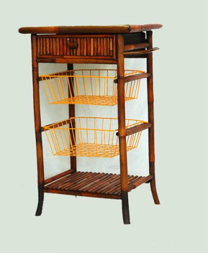 Bamboo shelf