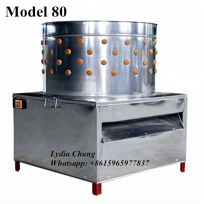factory directly price 80 chicken plucker machine with CE and XZH-80 chicken plucker (lydia WhatsApp: +8615965977837)