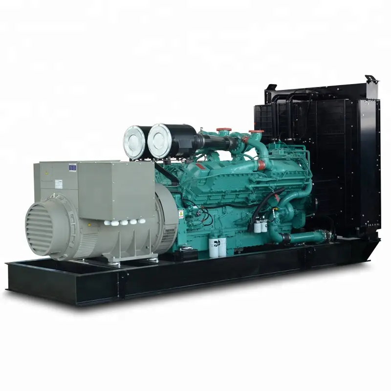 Powered by Cummins engine KTA50-G3 generator 1000 kw electric power plant for sale