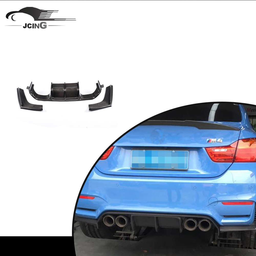 Диффузор для заднего бампера из углеродного волокна M3 M4 для BMW F80 F82 M3 M4