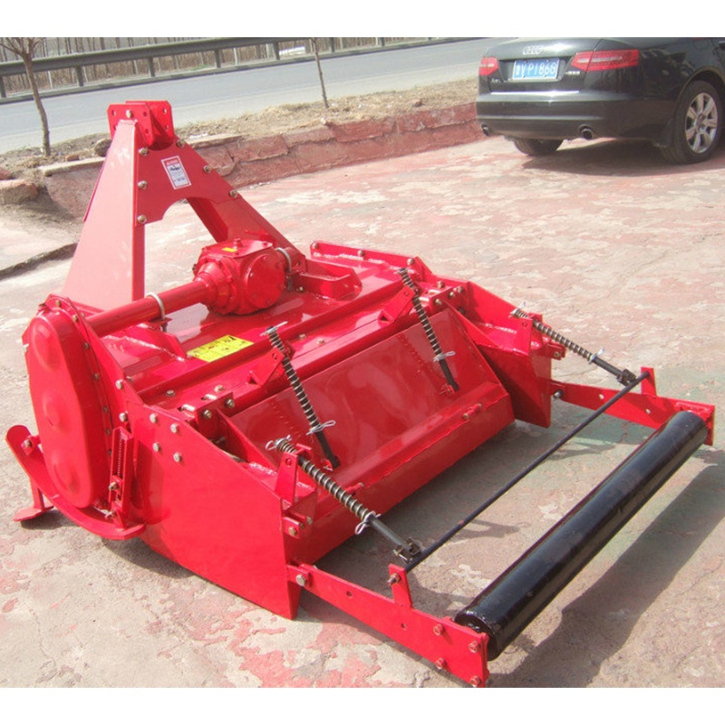 rotary tiller bed former with ridging machine