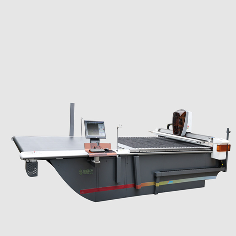 Auto cnc auto cloth paving machine for high efficiency cloth cutting with good price