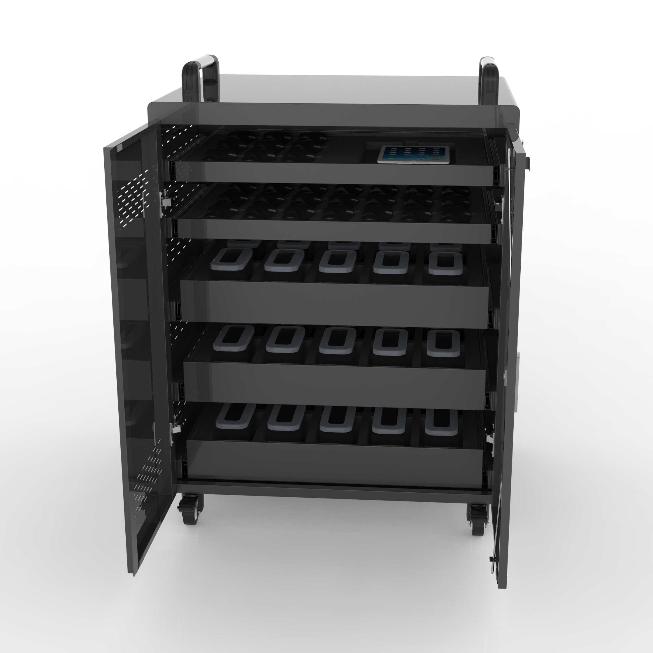 OEM пользовательская VR мобильная станция, устройство виртуальной реальности, Зарядные тележки, зарядная станция для синхронизации данных, зарядный шкаф