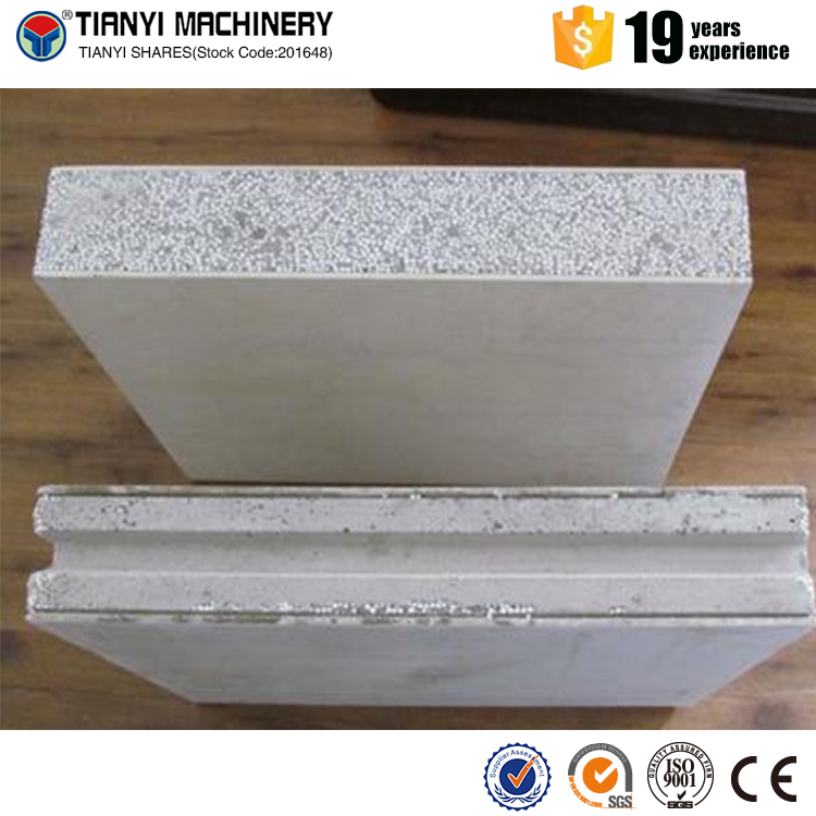 Waterproof eps composite sandwich wall panel production line