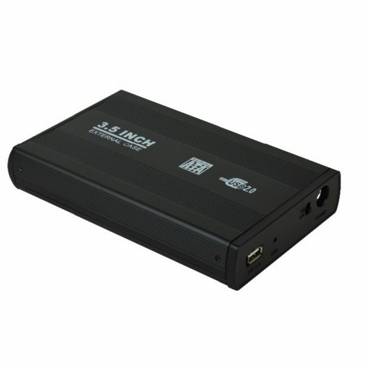Горячая продажа 3,5 дюймов hdd корпус, USB2.0 HDD 3,5 дюймов HDD корпус