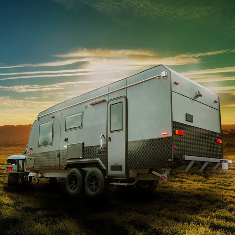 Ecocampor обновления 2019 версия 2-двухъярусная кровать для всей семьи путешествия туристического автофургона