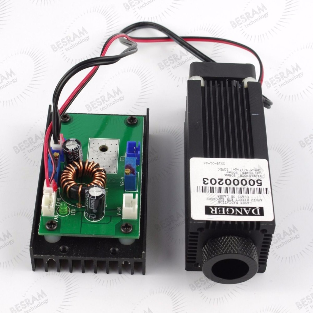 Фокус 0.8 Вт 1.6 Вт 2.5 Вт 808nm 810nm инфракрасный лазерный диод модуль