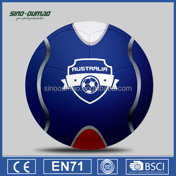Официальный размер Чемпионата мира по футболу 2018 года Вес Pvc Soccer Ball 5