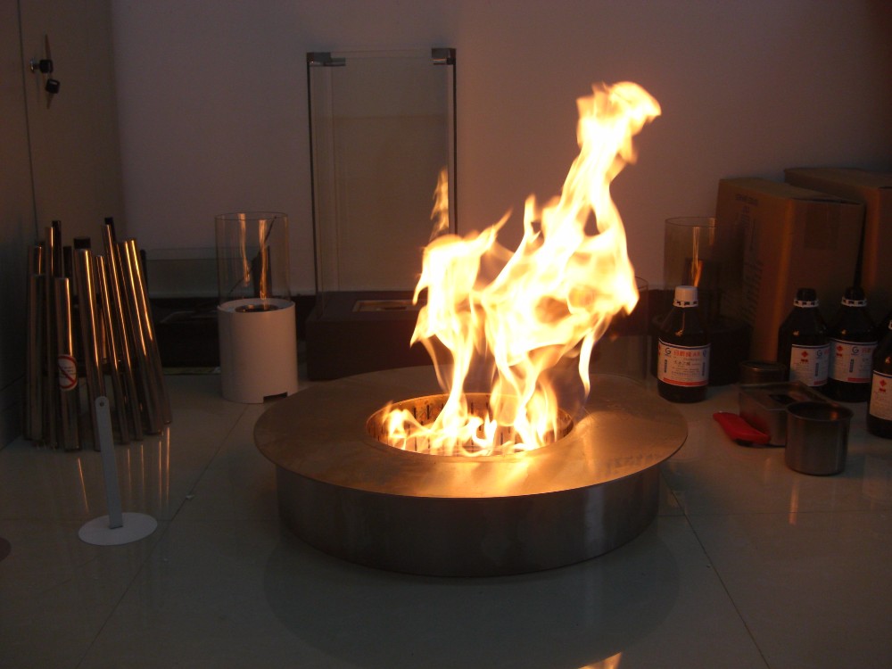 Inno living fire FR20 круглый садовый камин для улицы