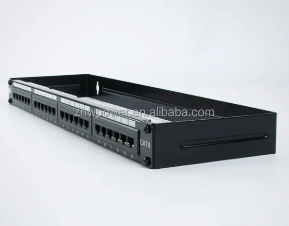3 м cat6 24-портовая патч-панель Cat6 патч-панель 3 м VOL-PPCB-F24K 24 портовая коммутационная панель