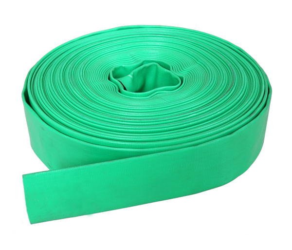 PVC Green/Yellow/Black/Red Flexible Irrigation Lay Flat Hose