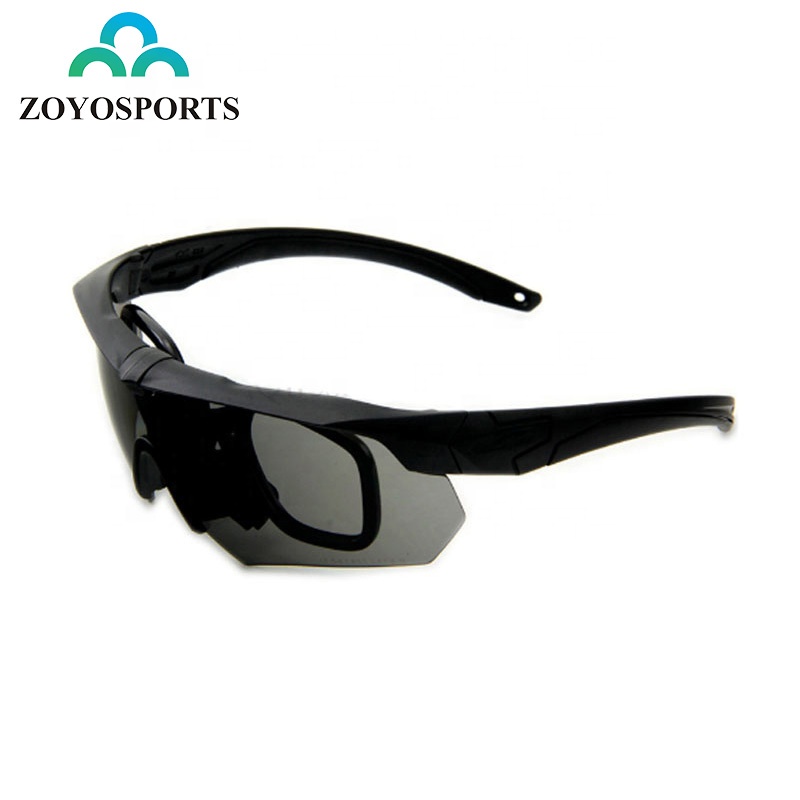 ZOYOSPORTS Анти-воздействие Uv400 защитный спорт стрельба охота тактические Баллистические Очки военные Eyeshield защитные очки