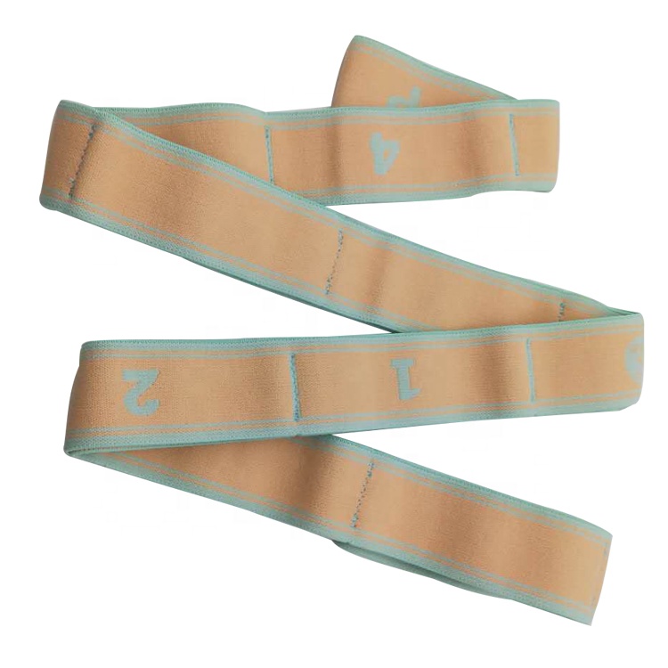 Fitness Equipment Non-toxic polyester Yoga Straps Stretch Out Strap Yoga Belt