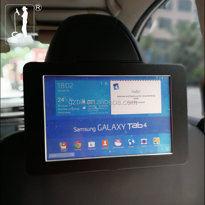 Планшет eStand BR24002R на подголовник кабины такси, держатель android, противокражный Автомобильный дисплей для Samsung Galaxy tab