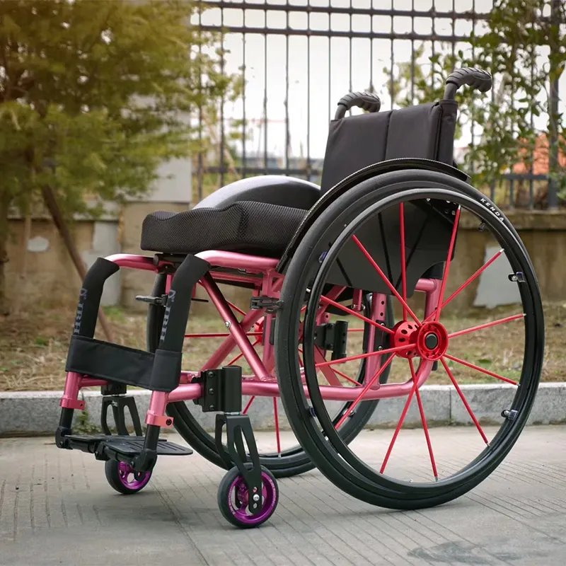 High quality active sport 24 inch lightweight wheelchair