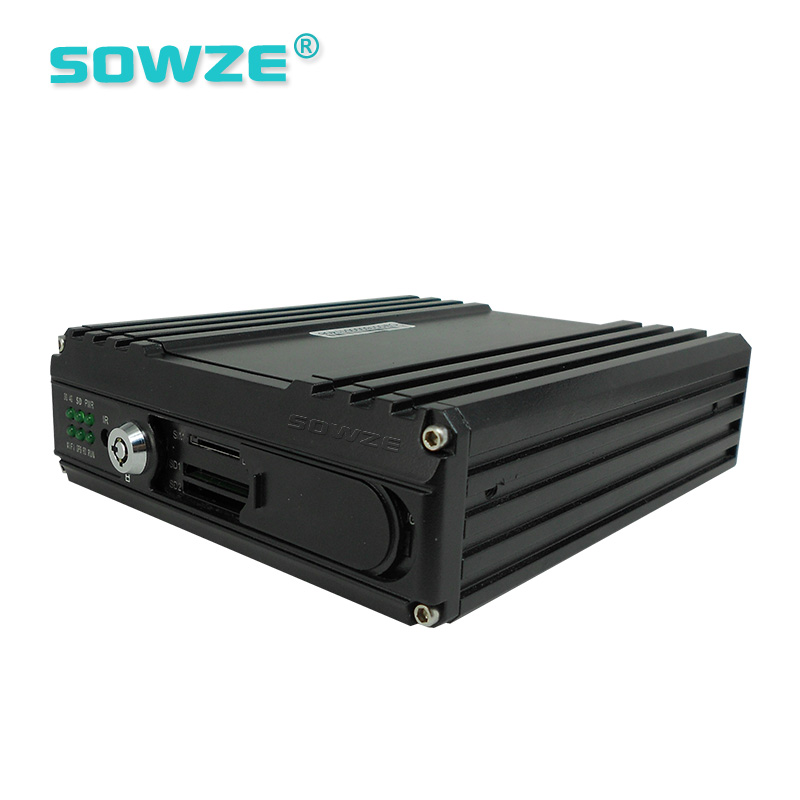 Mobile Security автомобиля 4CH Мобильный DVR H.264 4CH школьный автобус MDVR двойной SD хранения