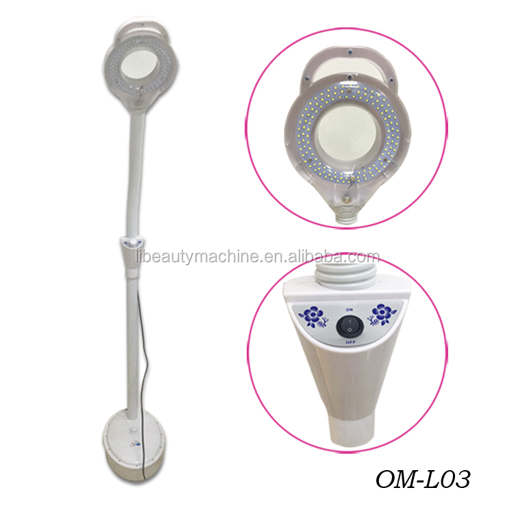 OM-L03 светильник светодиодный увеличительное с напольная подставка 5X