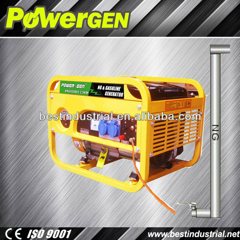 2013 лучшие продажи!!! Powergen 3kw природного газа генератор