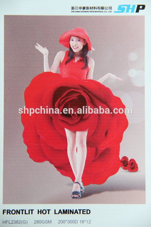 Super Glossy Frontlit and Matte Laminated Flex Banner 300gsm 200*300D18x12