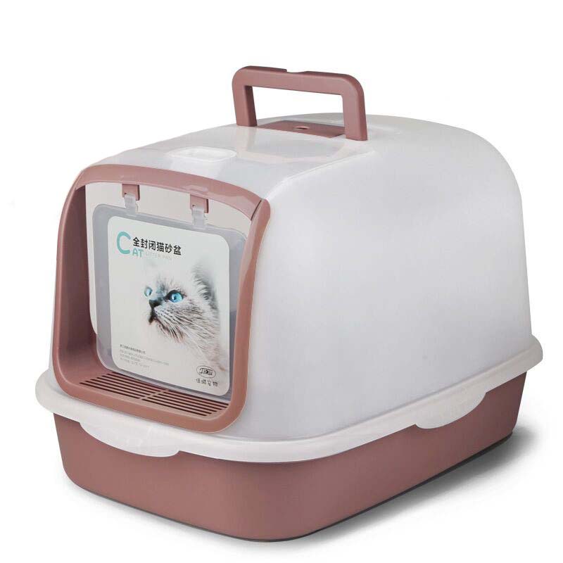 High Quality Covered and Enclosed Cat Litter Box with Lid