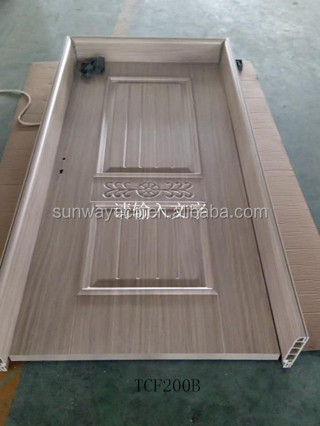 Горячая Распродажа заводская цена WPC двери architrave TCT10075 с дверной рамой